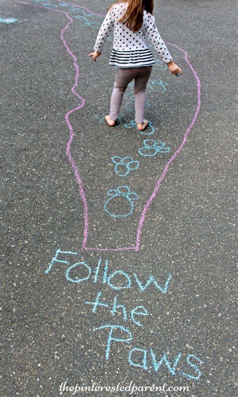 Sidewalk Chalk Games For Kids – The Pinterested Parent | Sidewalk chalk ...