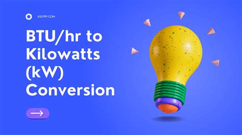 How To Calculate Btu To Kw at Norma Smartt blog