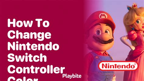 How to Change the Color of Your Nintendo Switch Controller - Playbite