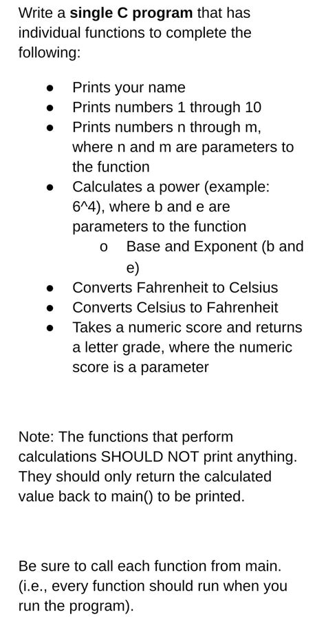Program Using Single Function in C 的图像结果