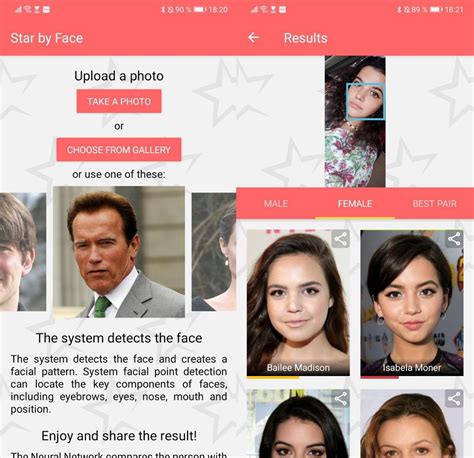 Star by Face, la app de moda que te compara con famosos