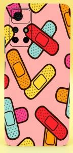 Mclaxa Rainbow Bands Mobile Back Skin, Rainbow Bands, Poco M4 Pro 5G ...