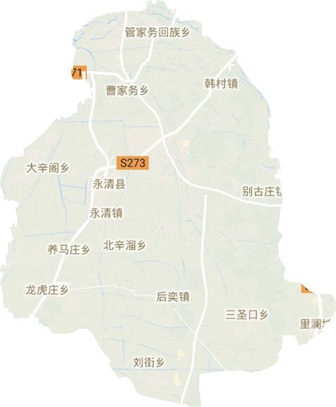 永清县行政区划图,永清县最新规划图 - 伤感说说吧