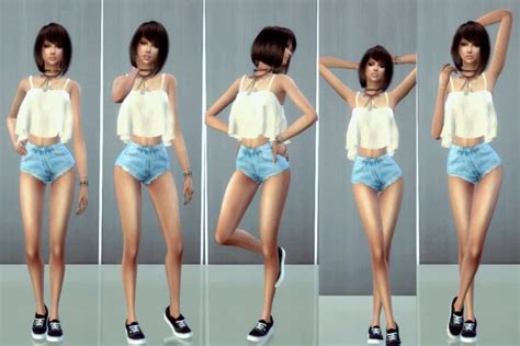 Image result for Sims 4 CAS Poses