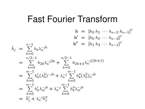 Image result for Fast Fourier Transform Tutorial