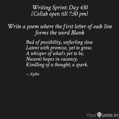 Bud of possibility, unfur... | Quotes & Writings by Sage | YourQuote