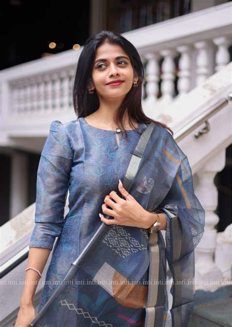 Deep Sea Top & Dupatta Set – Inti Fashions