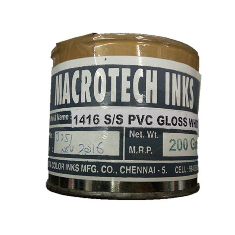 Macrotech Screen Printing Inks for Papers, Boards, Woods & Treated Poly ...