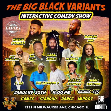 UPCOMING SHOWS | Chicago Stand Up Comedy — The Den Theatre