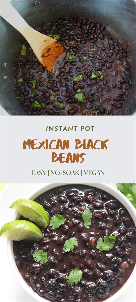 Instant pot mexican black beans – Artofit