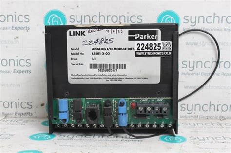 PARKER Analog I-O Module Diff L5201-2-02… Repair India | Synchronics