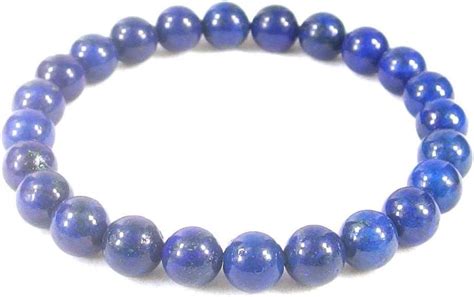 DHYANARSH Lapis Lazuli Beads Bracelet 8mm Certified India | Ubuy