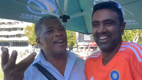 Kabhi Kabhi Mere...: Ex-South Africa Pacer Meets R Ashwin, Dedicates ...