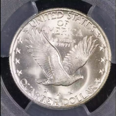 1930-S Quarter Dollars Standing Liberty Quarter PCGS MS-66 CAC CAC ...