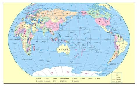 各国人眼中的世界地图，大家原来都是这么看世界的！_新沪江俄语网_俄语学习门户