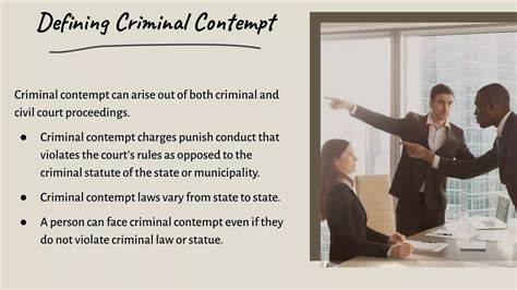 What is Criminal Contempt? | PDF