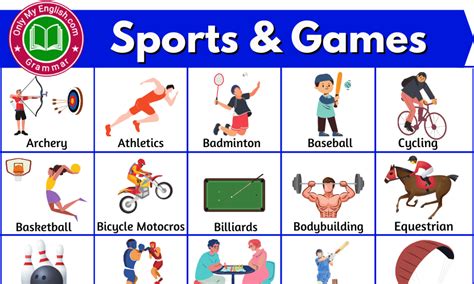 Sports Types 的图像结果