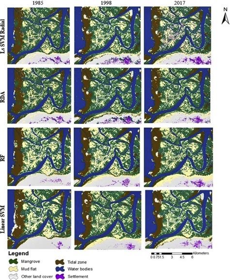 Full Classification Maps 的图像结果