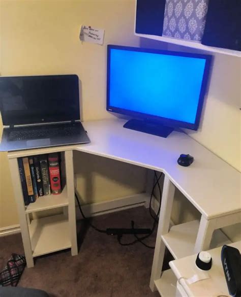 Image result for DIY Corner Computer Desk