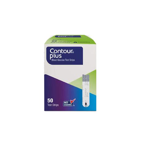 Contour Plus Blood Glucose Test Strips (50) – Ascensia