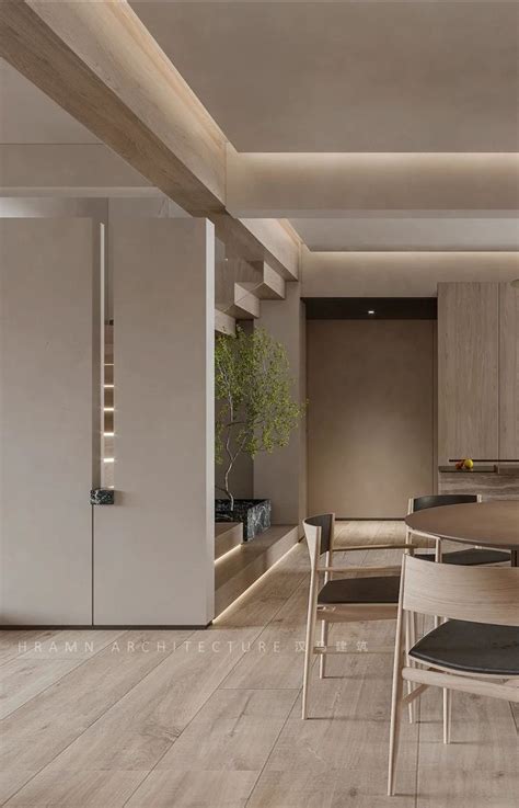 SHIMMER 顶层复式 │ HRAMN 汉马建筑 Living Room Partition Design, Room Partition ...