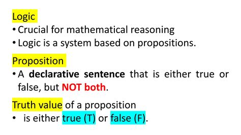 6-Math-Logic.pptx Math logic general mathematics | PPTX