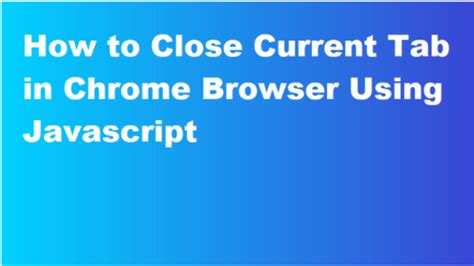 Image result for Close Window JavaScript