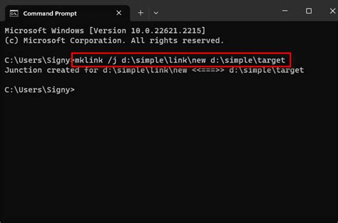 Create Junction Windows 的图像结果