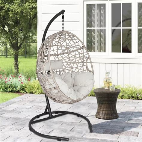 Buy Ulax Furniture Indoor Outdoor Wicker Hanging Basket Swing Chair ...