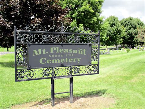 Mount Pleasant Cemetery in Sodus Township, Michigan - Find a Grave ...