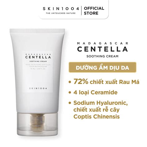 Kem dưỡng phục hồi da SKIN1004 Madagascar Centella Soothing Cream 75ml ...