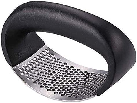 Buy Stainless Steel Garlic Press Rocker, Garlic Presser, Manual Garlic ...