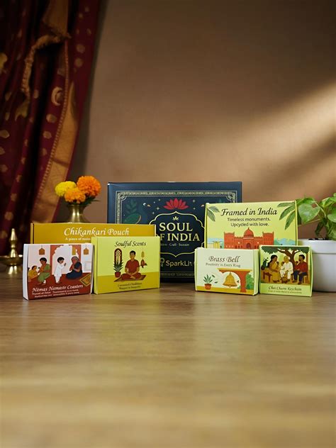 Soul Of India Gift Box – SparkLiv - A step towards sustainable future.
