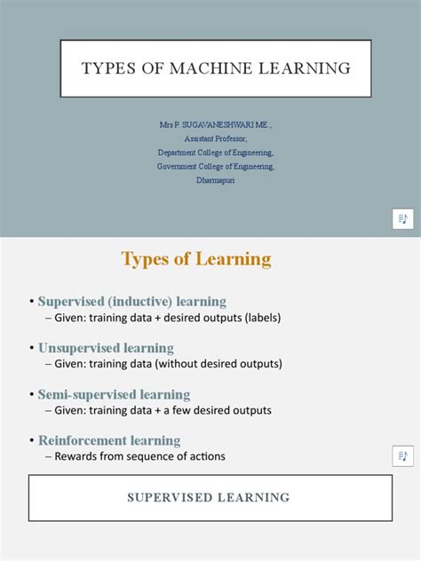 Types of Machine Learning Image From Machine Learning Textbook 的图像结果