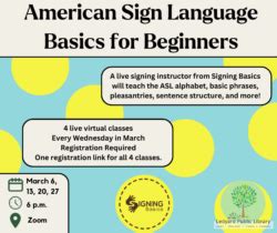 Image result for Sign Language Classes