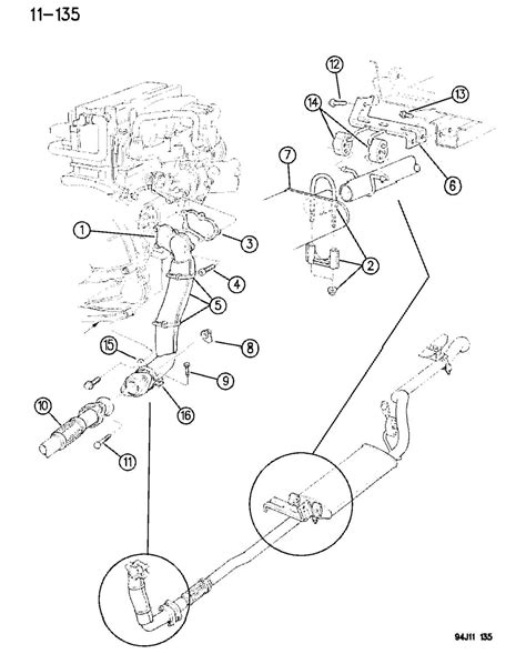 Exploring the 96 Jeep Cherokee Parts: A Visual Breakdown