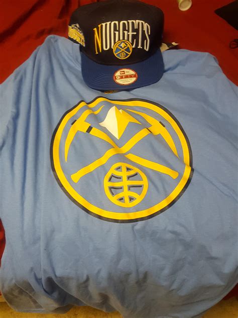 As a fan living in Michigan, Nuggets merch has been hard to find. But I ...