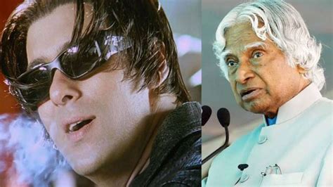 Salman Khan's iconic 'Tere Naam' hairstyle was inspired by Dr APJ Abdul ...