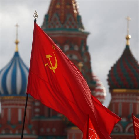 Soviet Union Flag Map