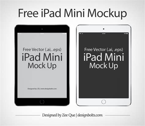 Ipad Mini Mockup