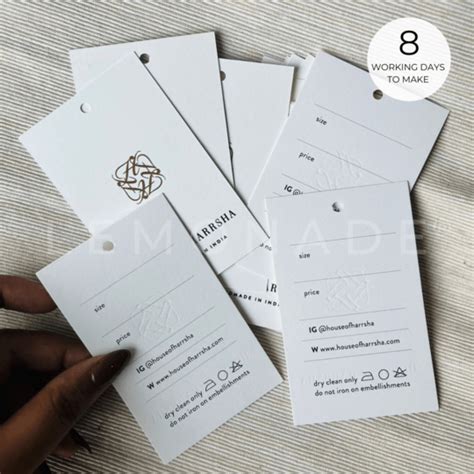 Personalized - Paper Price Tag - Set of 500 - Lemonade - Lemonade