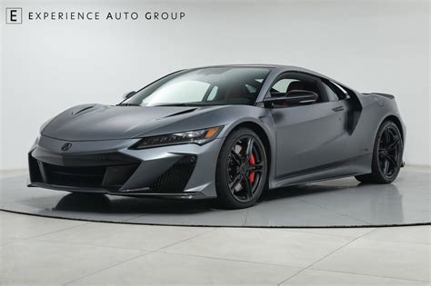 2022 Acura NSX Type S for Sale - Gotham Gray Matte over Red | Supercar Report