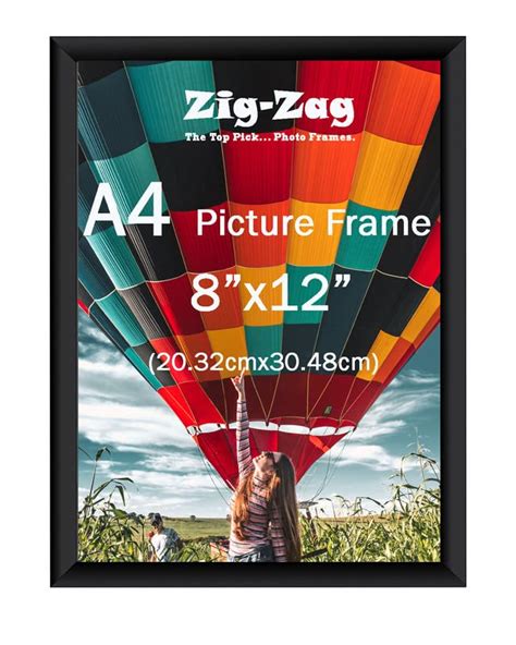 zig zag A4 Size Photo Frame For Document, Photo, Quote ,Certificate ...