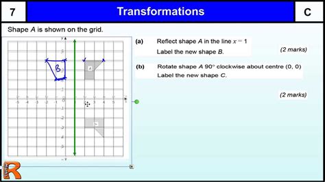 Image result for Transformation Rotation Reflection Maths
