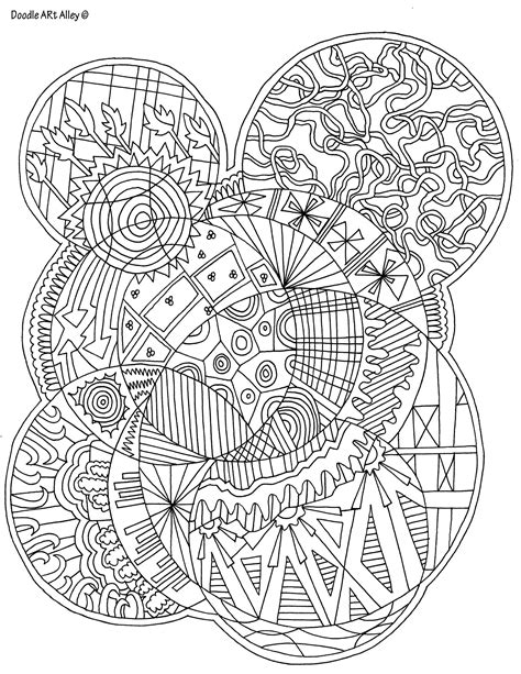 Doodle Art Alley History Coloring Pages