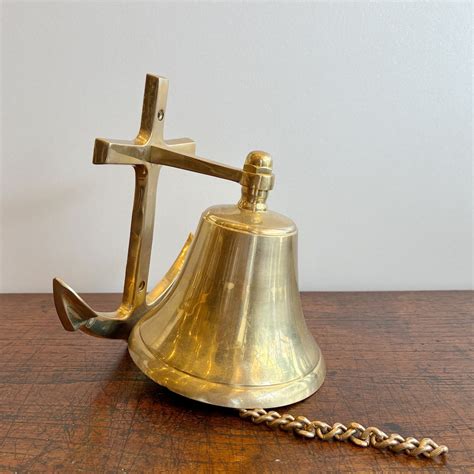 Brass Anchor Bell | POTLATCH