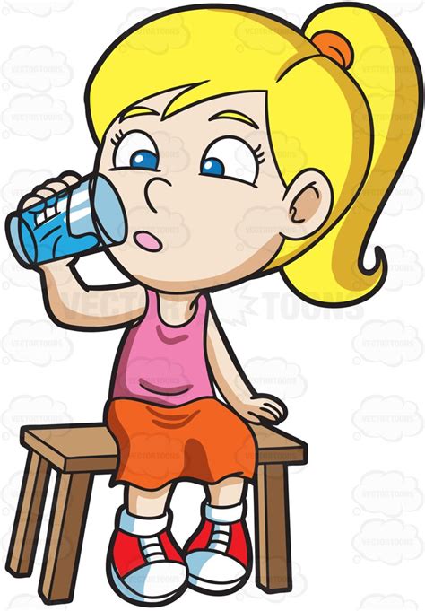Drinking Water Clipart | Free download on ClipArtMag