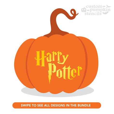 Harry Potter Pumpkin Stencil
