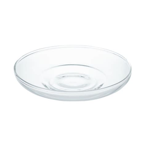 HEAT PROOF GLASS SAUCER APPROX. dia 14cm | MUJI