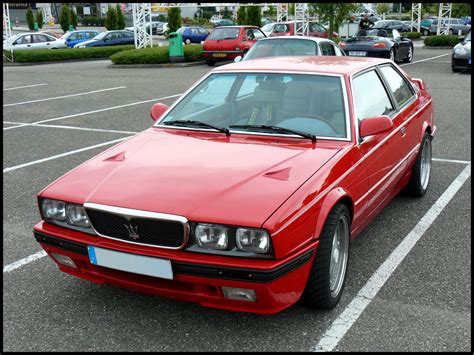 Maserati Biturbo technical specifications and fuel economy